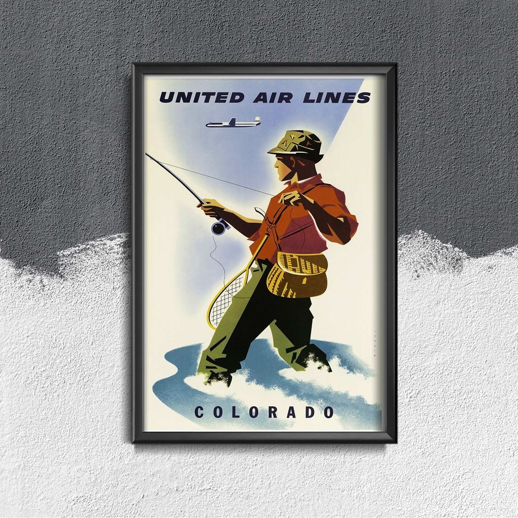 Poster - Canvas - Leinwand - 42 cm x 59,4 cm - Colorado Produktbild 