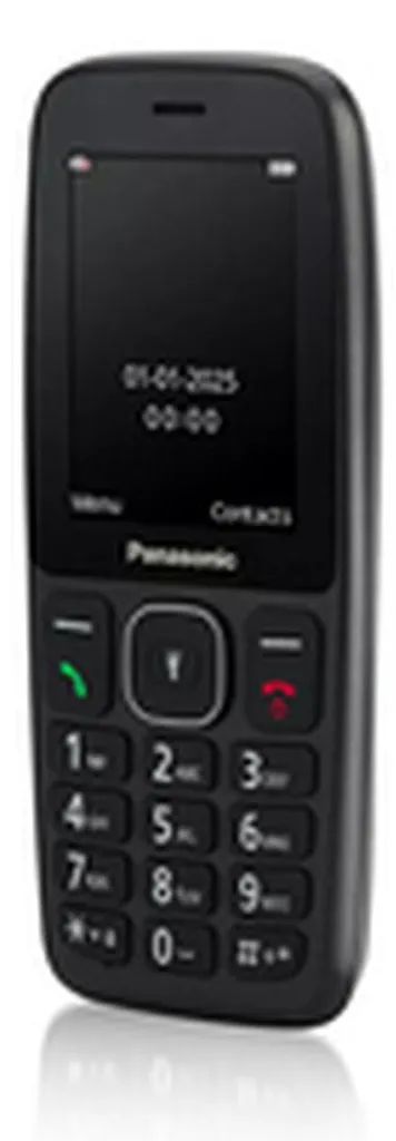 Téléphone 4G Antichoc Panasonic KX-TF400 Noir pour Chantier et Extérieur