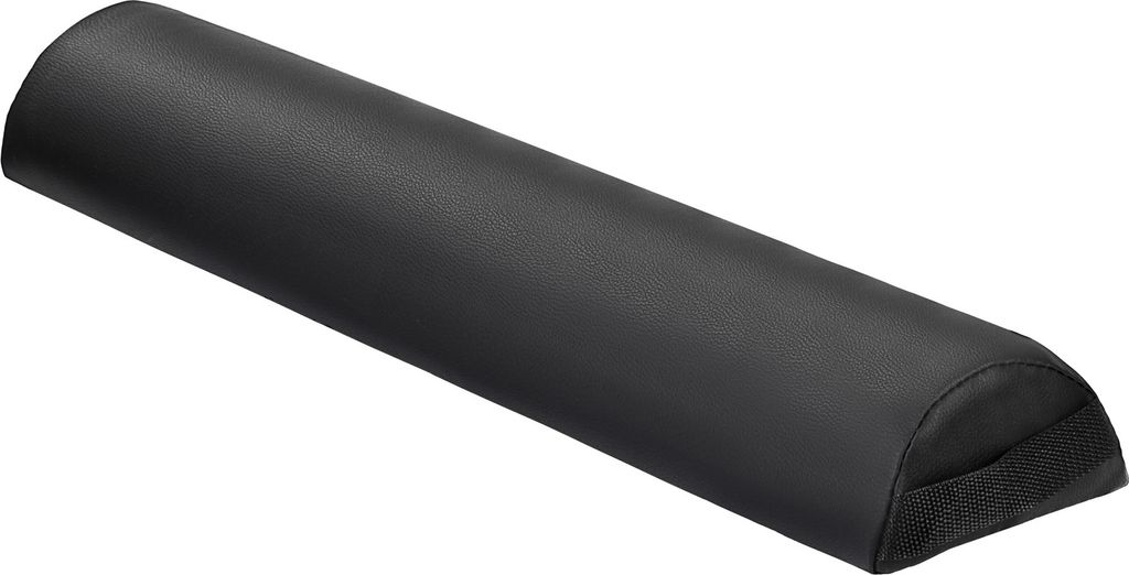Masážní poloviční váleček z Imitace kůže - černý Obrázek produktu 