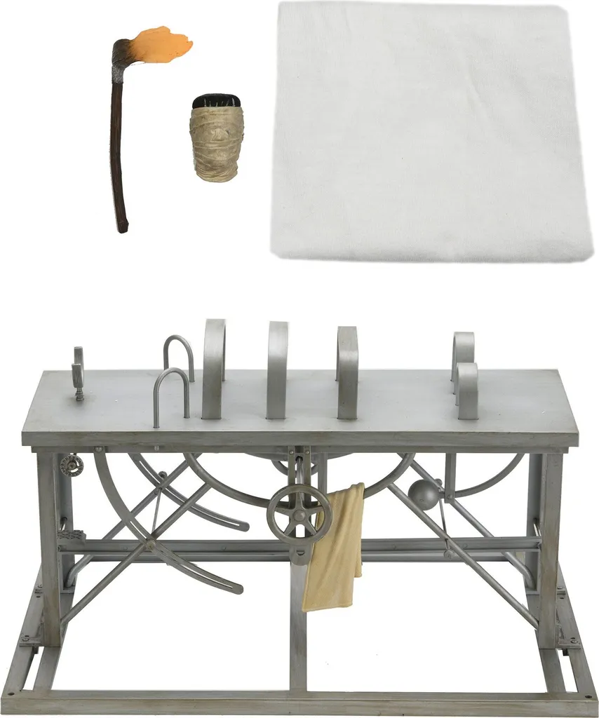 Accessory Pack Frankenstein NECA avec table d'examen et accessoires
