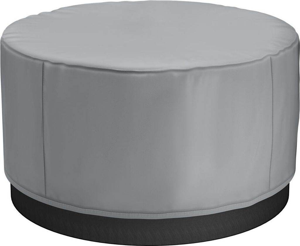 Outdoor Hot Tub Cover Round 2000 x 850 mm Weatherproof and Waterproof Gray