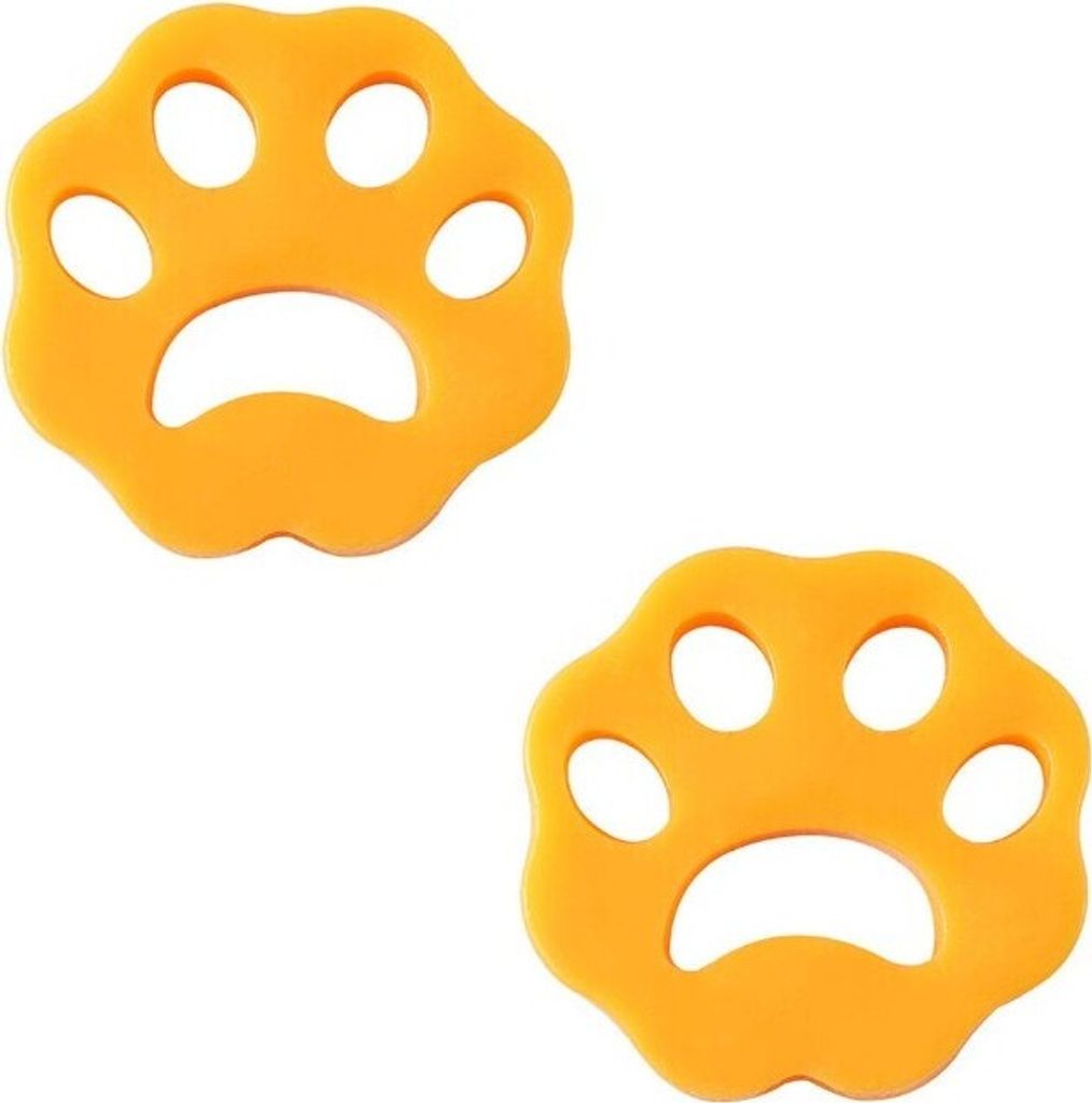 INF Fellentferner für Kleidung - entfernt Hunde-/Katzenhaare Orange