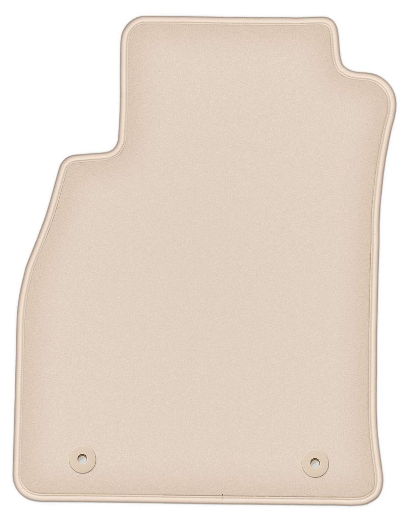 DURBAN Beige Velours-Fahrerfußmatte für Opel Insignia A FL Limousine, Liftback, Kombi (2013-2017)