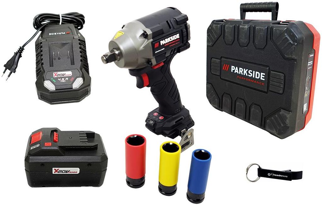 Visseuse à chocs sans fil PARKSIDE PERFORMANCE® 20 V 1/2" Image du produit 