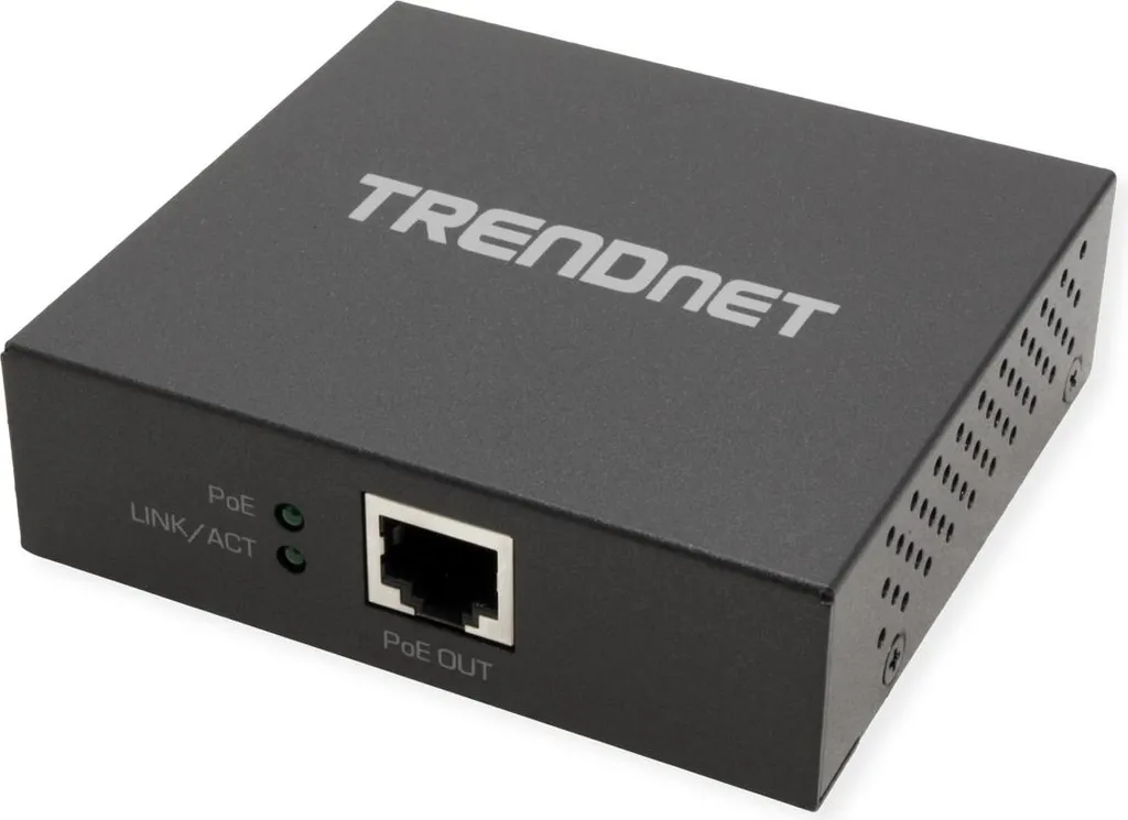 TRENDnet TPE-E100 Répéteur Gigabit PoE+ Extension Réseau 200m