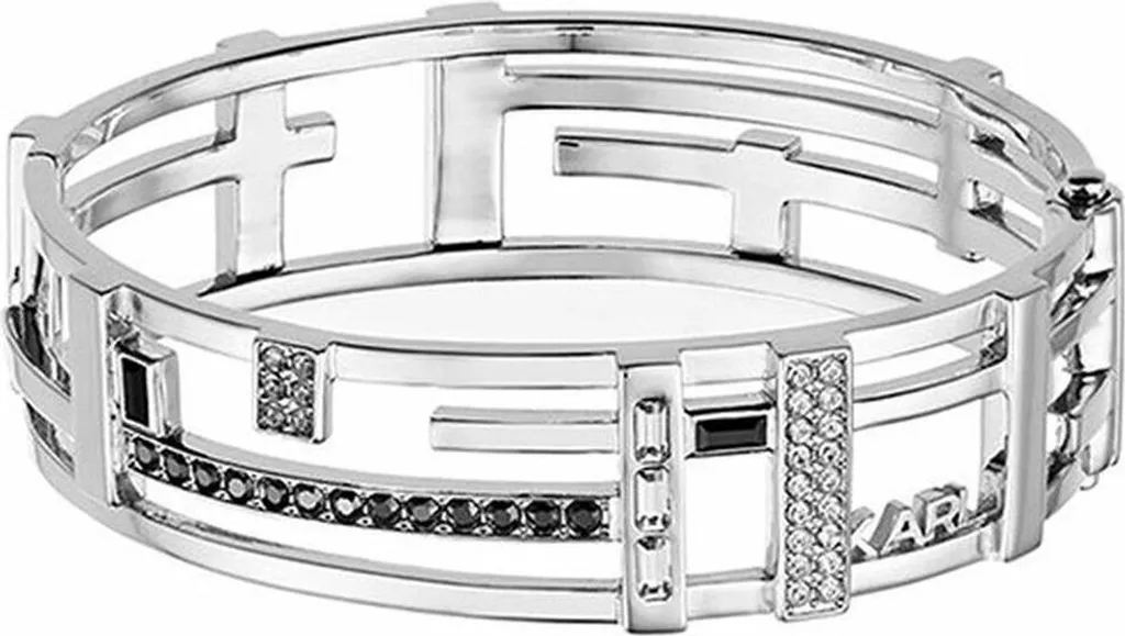 Bracelet Karl Lagerfeld 5512163 Rigide en Acier Poli de Taille 6,5 cm
