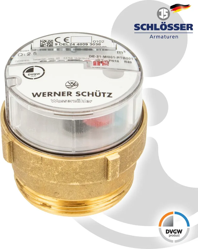Solution de comptage eau froide Js Messkapsel Eas-Modular IE Q3 2,5