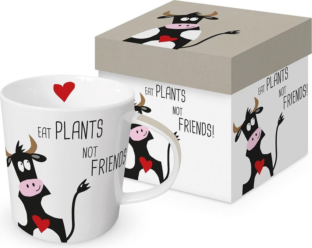 PPD Plants Not Friends Trend Mug, in Geschenkbox, Tasse, Teetasse, Kaffee Becher, 350 ml, 604336