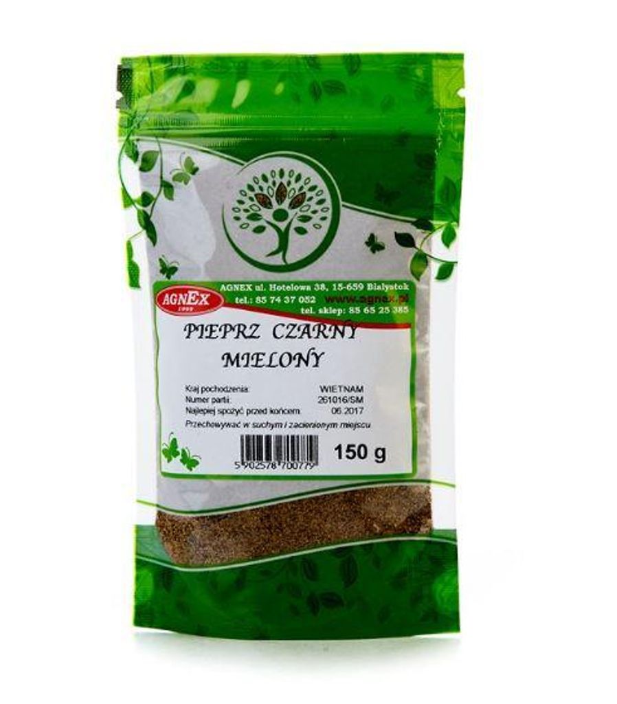 Pieprz czarny mielony 150g Zdjęcie produktu 