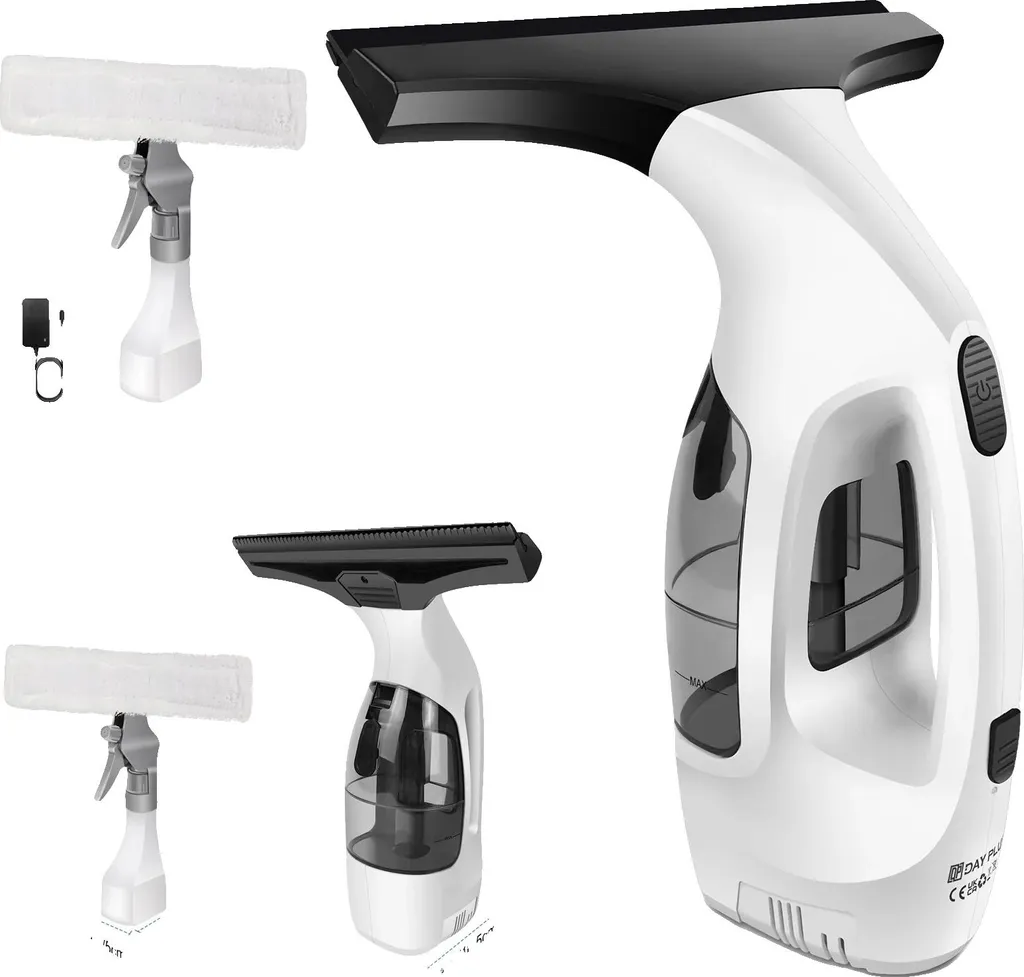 Aspirateur vitres sans fil : fini les traces avec aspiration 2,0 KPa