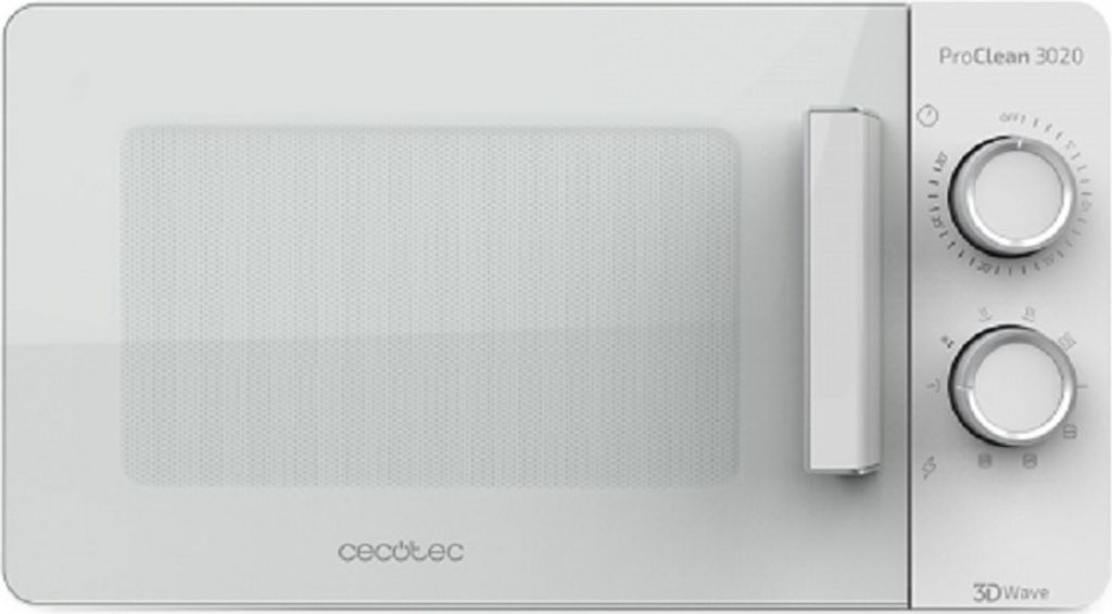 Cecotec 01520, Arbeitsplatte, Solo-Mikrowelle, 20 l, 700 W, Produktbild 