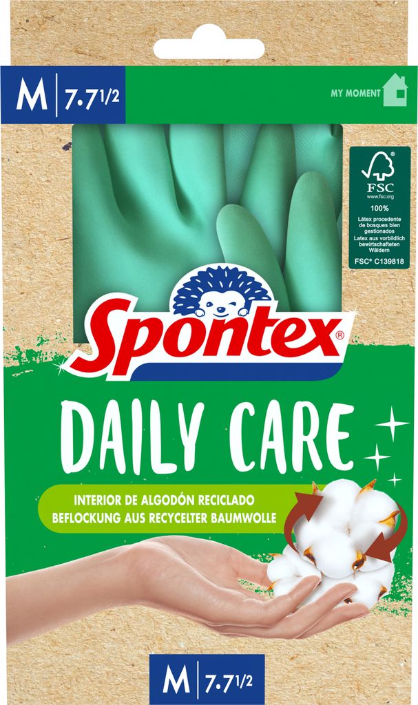 Spontex Haushaltshandschuhe Daily Care  Gr. 7 Produktbild 