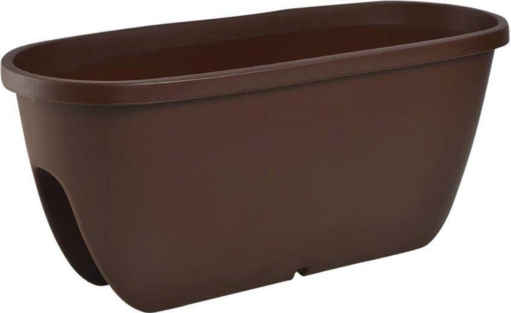 Balconia OVI Balkonkasten Blumentopf braun Länge: 60 cm Produktbild 