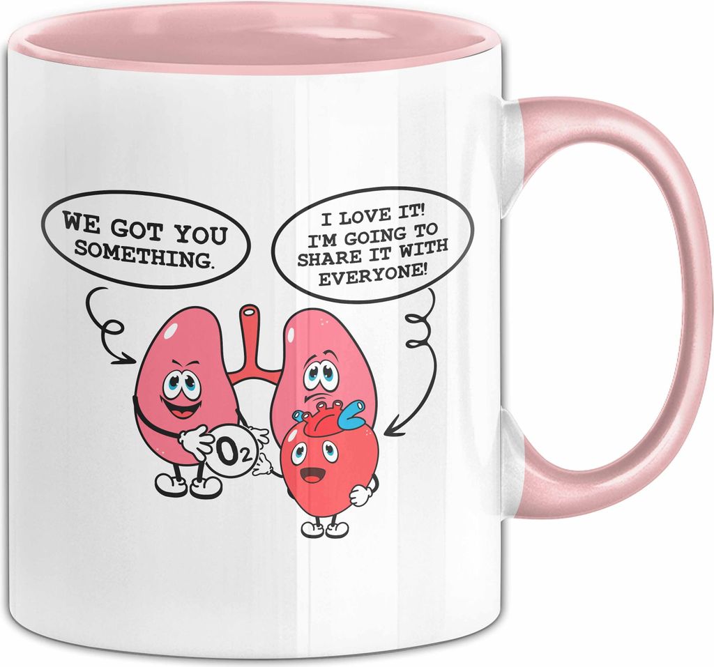 Medizin Geschenke Tasse Für Doktor Krankenpfleger Facharzt Becher (Rosa)