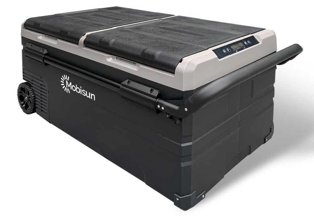 Mobisun tragbarer Kompressor-Kühlschrank 95L – Kühl- & Gefrierbox bis -20°C