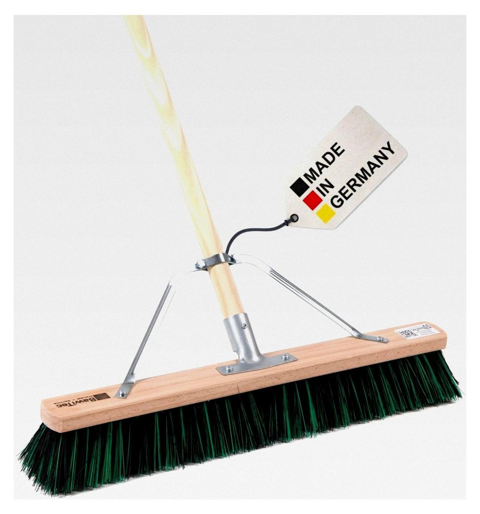 Universalbesen 80 cm mit Arenga-Elaston-Borsten-Mix und stabilem Stiel