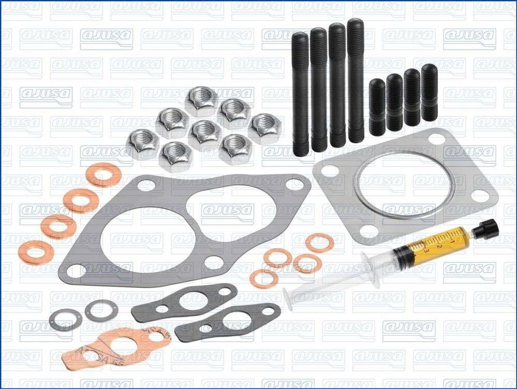 AJUSA JTC11750 Montagesatz Turbolader für MITSUBISHI ECLIPSE II (D3A) ECLIPSE I (D2A) GALANT IV Stufenheck (E3A) Galant VI Schrägheck (E30)
