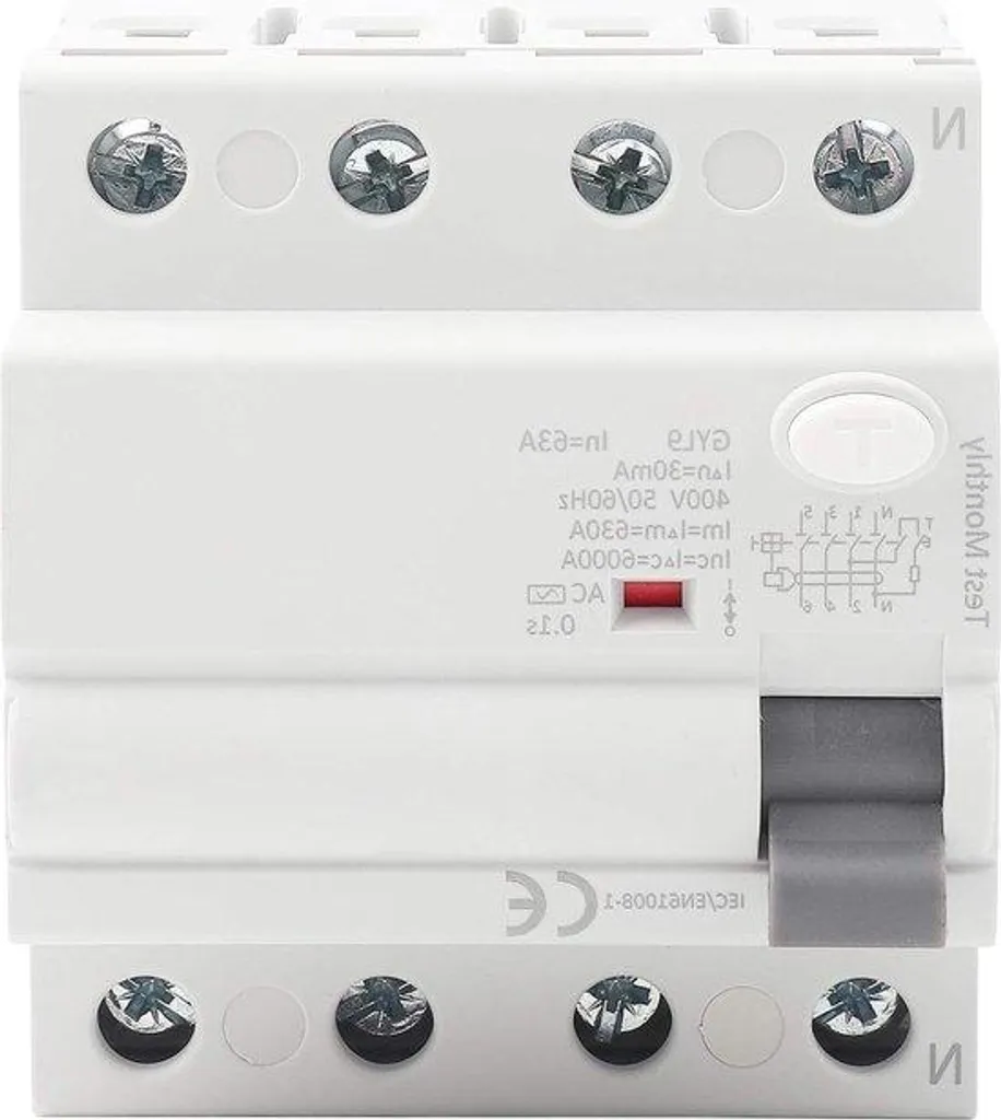 Interrupteur de protection GYL9 63A 4P 400V contre les arcs électriques