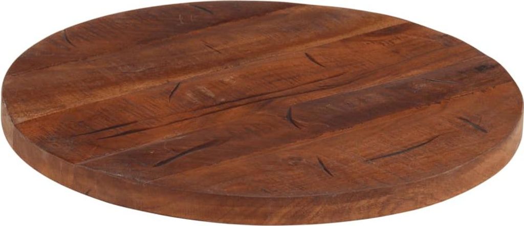 vidaXL Blat stołu Ø 60x3,8 cm okrągły z litego starego Zdjęcie produktu 