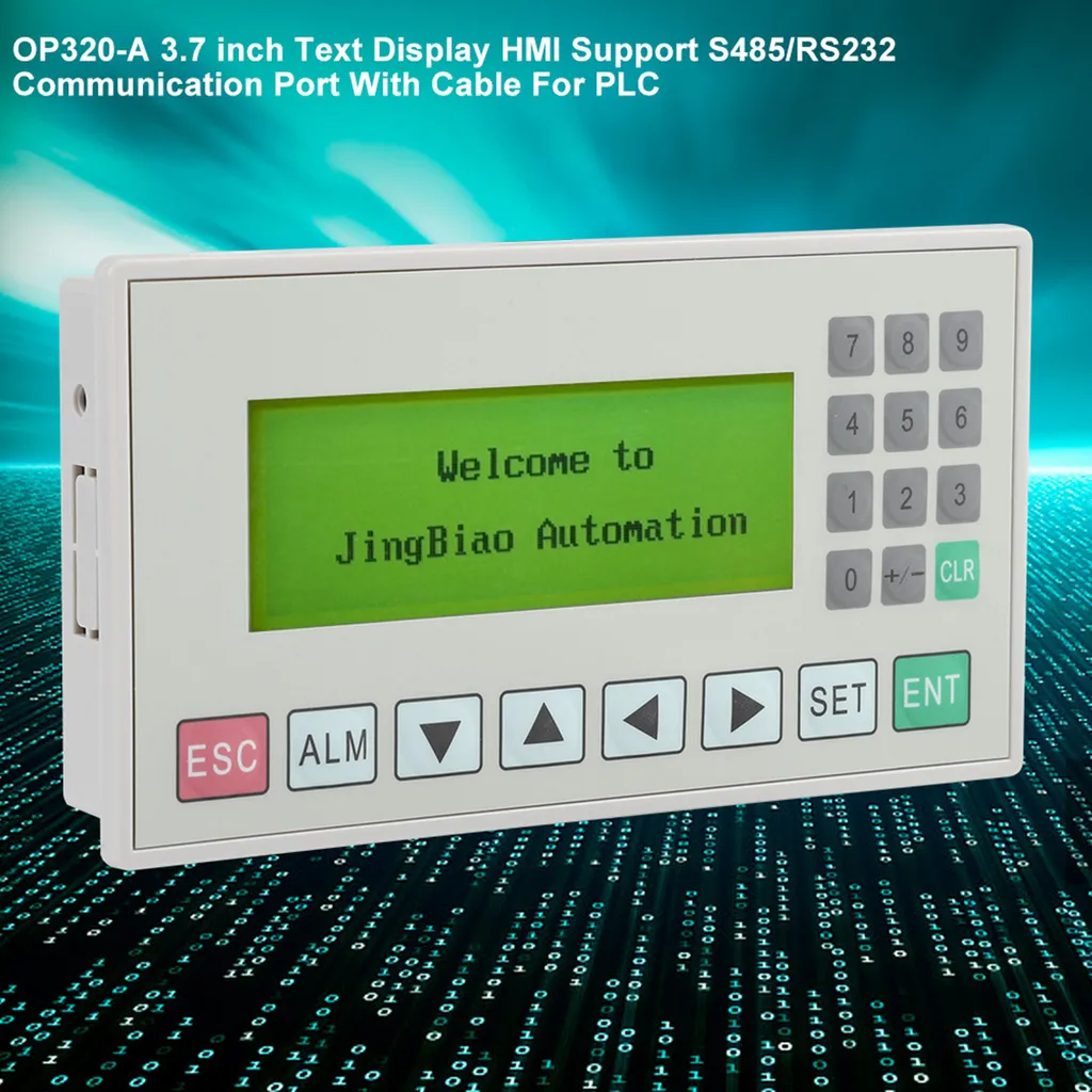 Afficheur de texte OP320-A PLC Interface V6.5 MD204L avec Port RS232 - 6