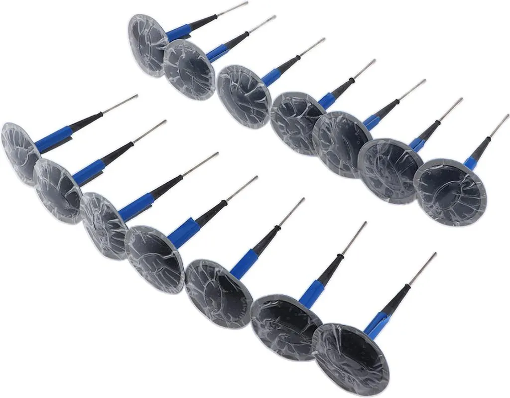14 Patchs Crevaison 250UL 6mm Mushroom Plug pour Pneu Auto Moto - 5
