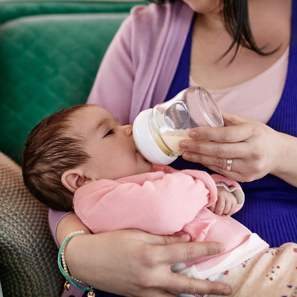 Philips AVENT Fľaša Natural Response sklenená 120 ml, 0m+ Obrázok produktu 5
