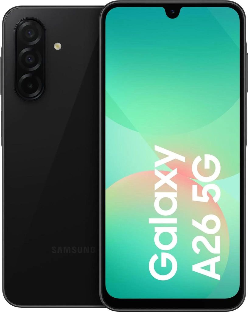 SAMSUNG Galaxy A26 5G 6+128GB Black (Globale Version) Produktbild 