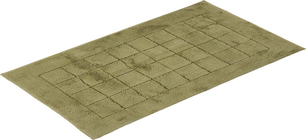 Vossen Badteppich EXCLUSIVE Farbe alpine green Größe 60x100 cm