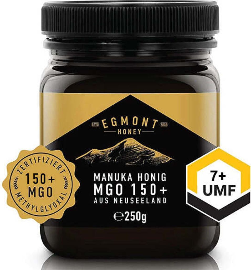 Egmont Manuka Honig MGO 150+ 250g - Original Neuseeland UMF 7+