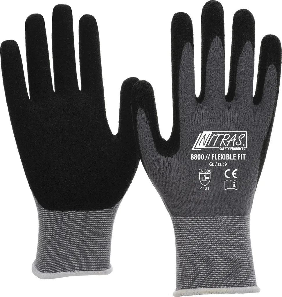Gants de protection polyvalents NITRAS 8800 Flexible Fit pour Jardin