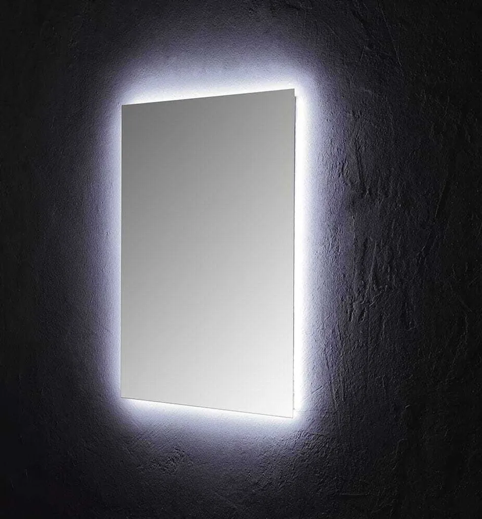 Specchiera Bagno LED 60x80 - Specchio Design con Retroilluminazione