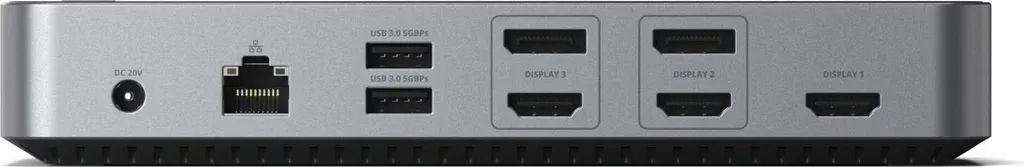 Solution Triple Écran 4K Satechi pour Ordinateur USB-C USB-A avec Câble - 19