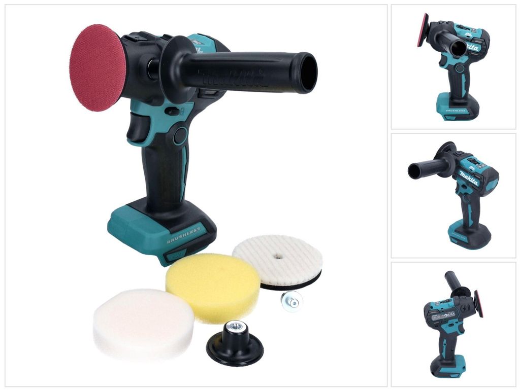 Makita DPV300Z, Rotierende Autopoliermaschine, 9500 RPM, Produktbild 