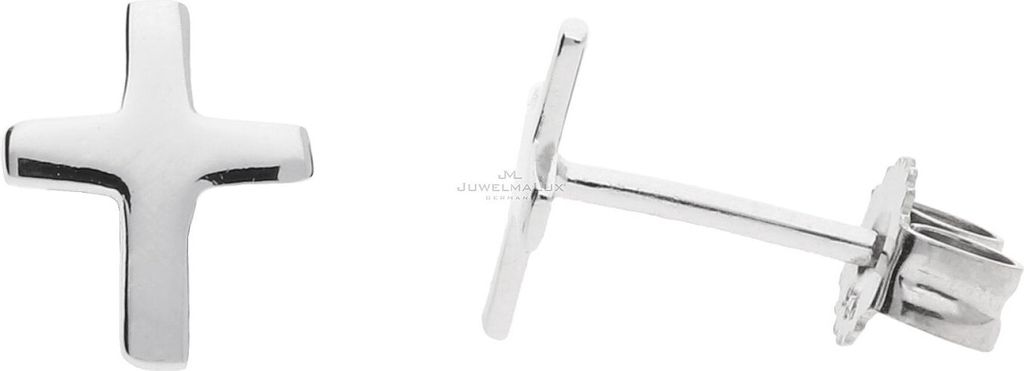 JuwelmaLux Kreuz Ohrstecker Silber 925 JL10-06-2027