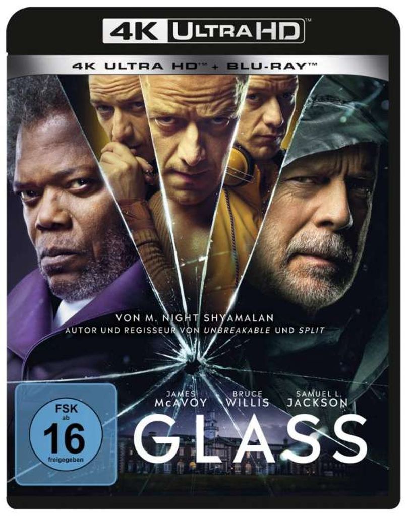 Glass [4K Blu-Ray] (Vö. 23.05.2019) Produktbild 