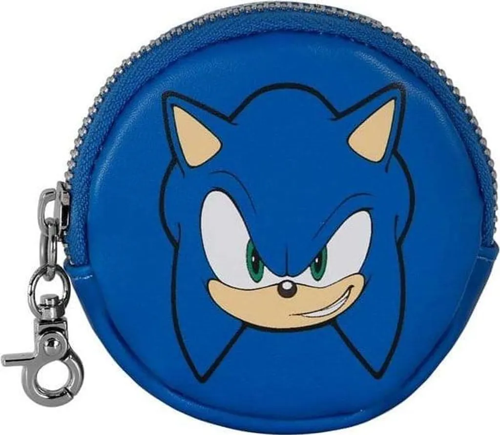 Portafoglio Sonic Hedgehog Urban - Wallet Street Style con Zip - 3