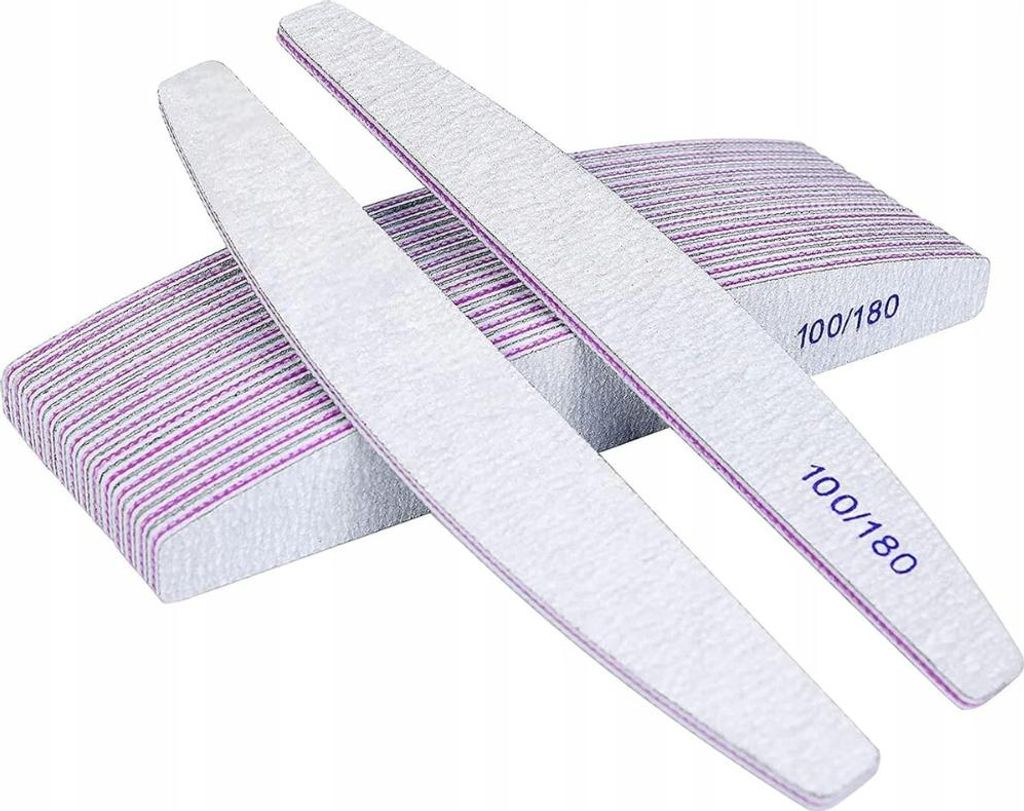 URAQT Set mit 16 Nagelfeilen 100/180 - doppelseitig, Produktbild 