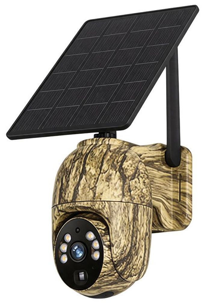 2K Solar-Wildkamera mit 4G/WiFi – 240° PTZ, PIR, 7800 mAh, Produktbild 