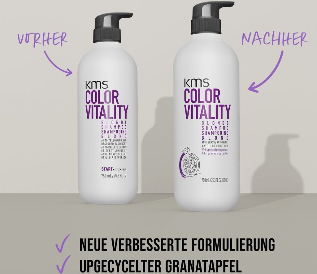 KMS Color Vitality Conditioner 750ml - Conditioner für coloriertes Haar