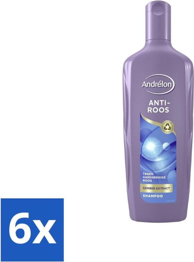 Andrélon Anti-Schuppen-Shampoo 300 ml - Vorteilspack - 6 Stücke
