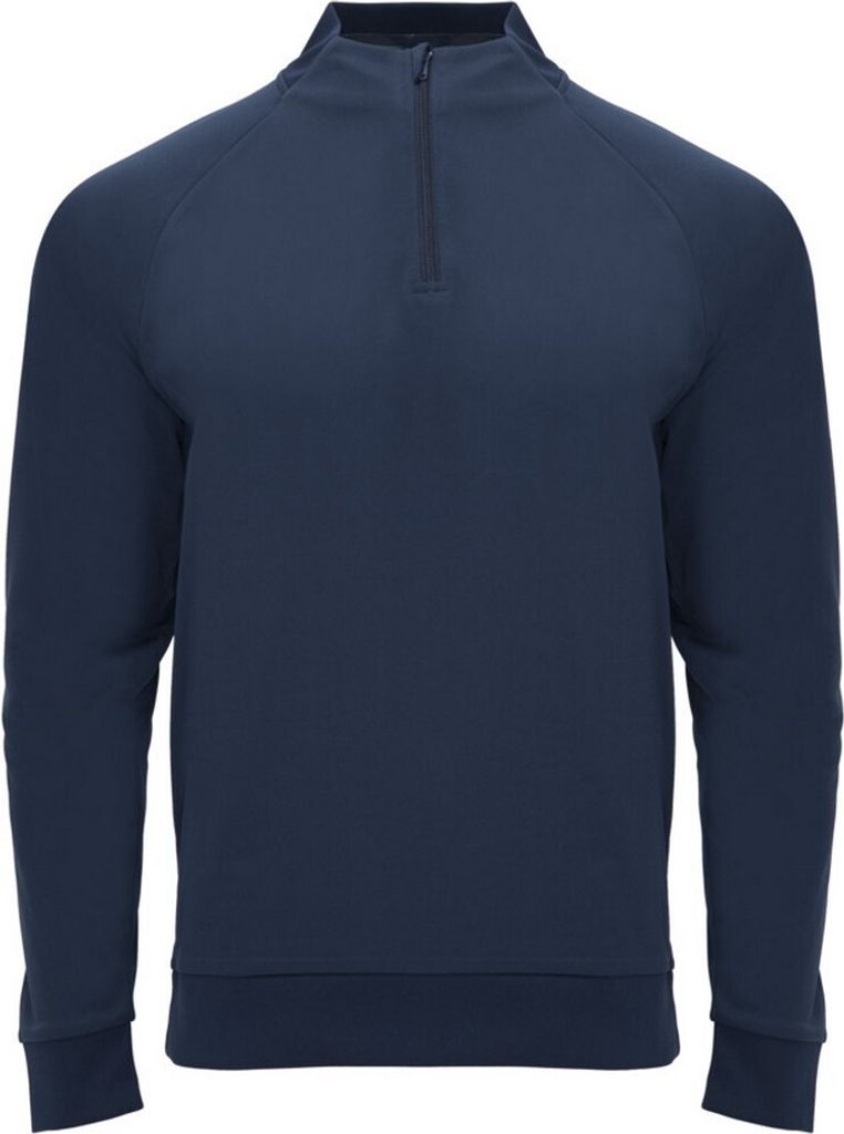 Roly - "Epiro" Sweatshirt mit kurzem Reißverschluss für Kinder Langärmlig PF4418 (104) (Marineblau)