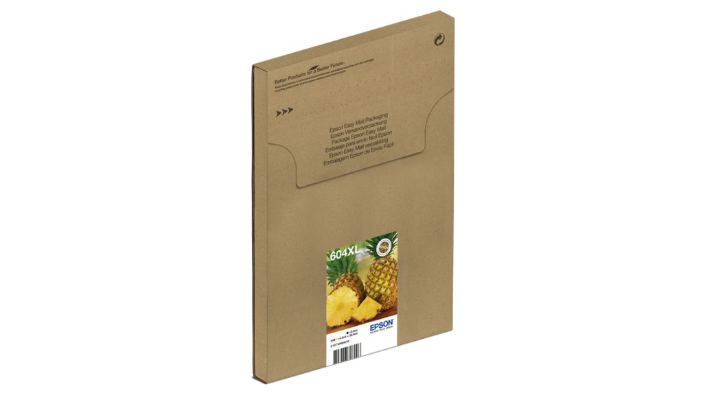 Epson 604XL Multipack Easy Mail Packaging - 4er-Pack - XL - Schwarz, Gelb, Cyan, Magenta - original - Blisterverpackung - Tintenpatrone