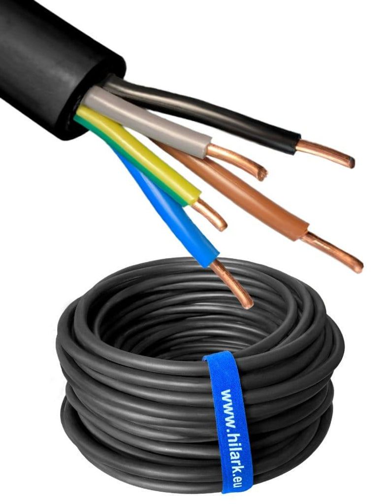 Erdkabel YKY 5x6mm² NYY-J 20m Produktbild 