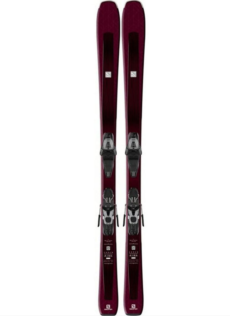 Ski Set Salomon Aira 76 XTR 170 cm + Bindung Lithium 10 -Schwarz Neu