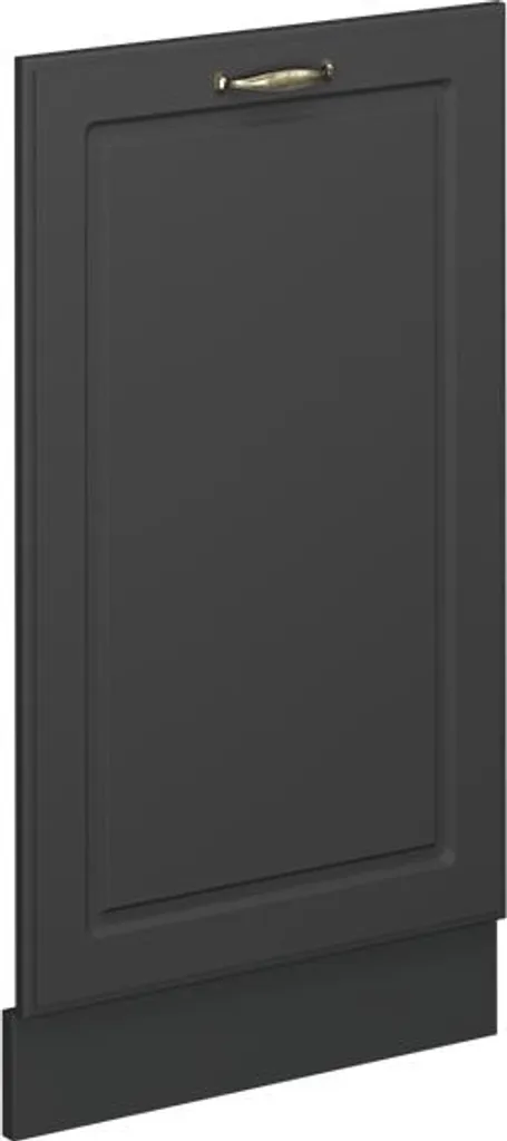 Habillage lave-vaisselle Vicco Fame-Line 45 cm Anthracite et Or Chic