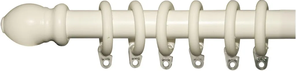Store enrouleur bois 35mm blanc Emmegi 160cm système enroulement rapide