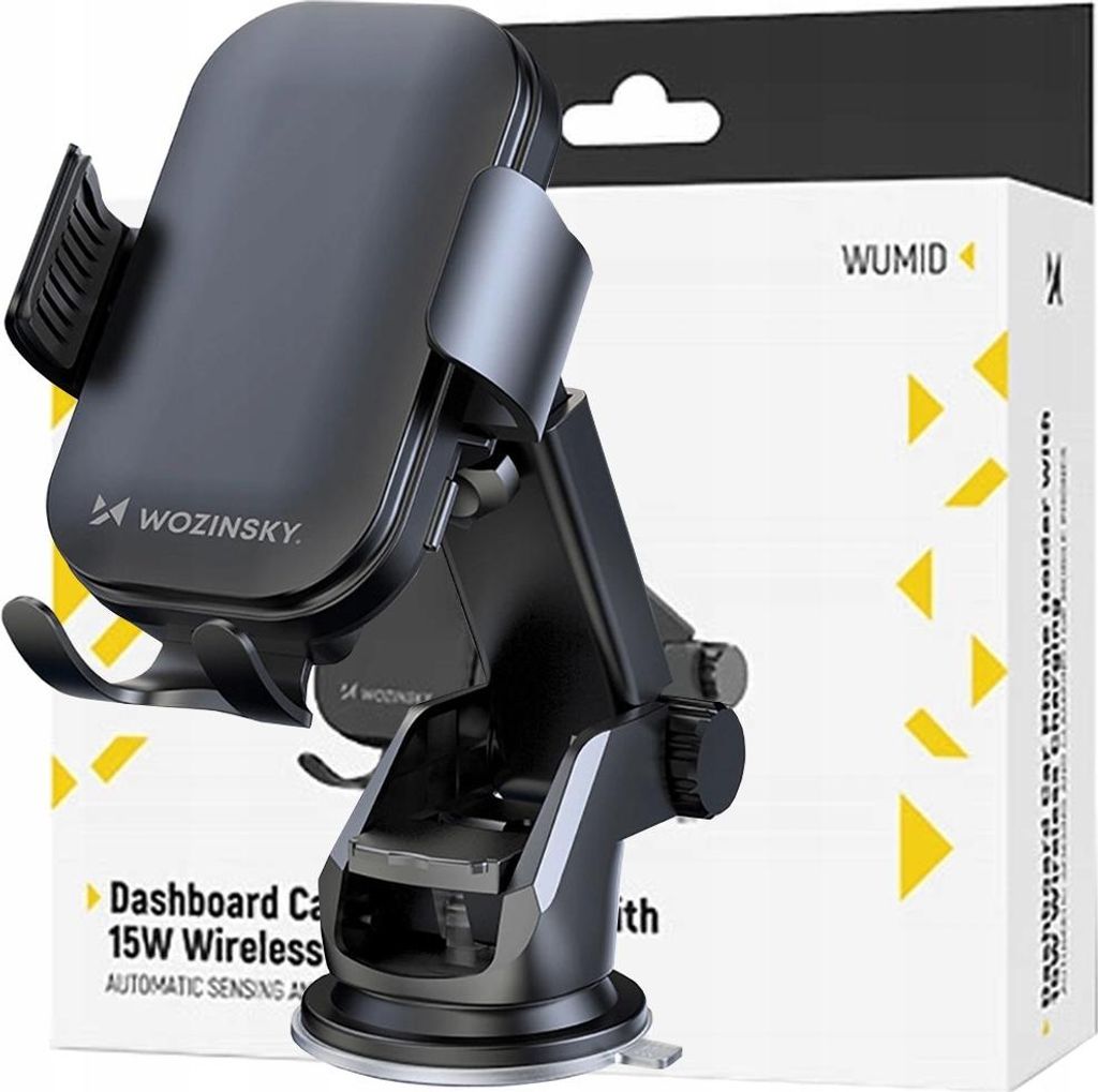 Wozinsky Wumid Support de téléphone avec chargeur inductif Image du produit 