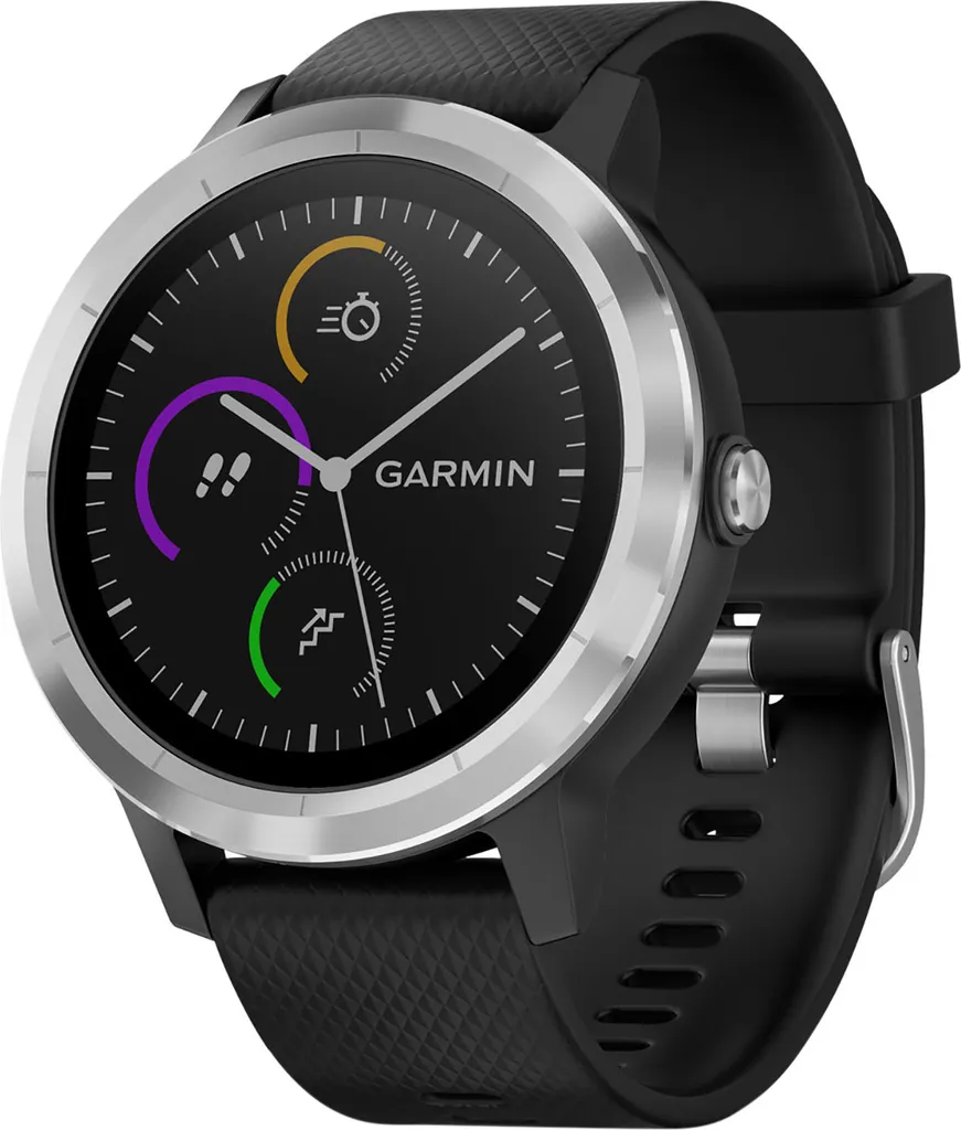 Montre GPS Garmin Vivoactive 3 Noir Idéale pour Fitness et Quotidien