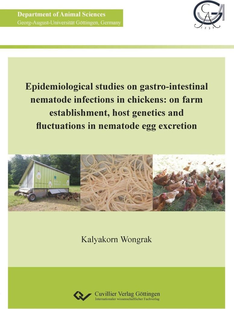 Epidemiological studies on gastro-intestinal nematode infections in chickens. On farm establishment, host genetics and fluctuations in nematode egg...