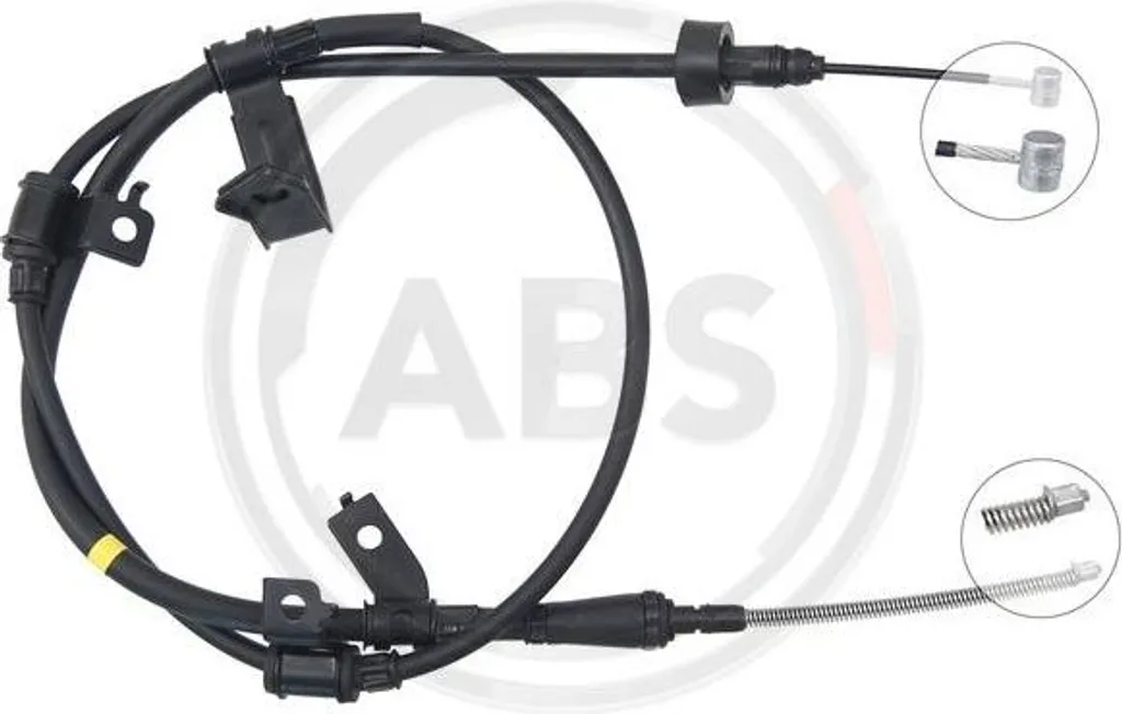 Câble de frein de stationnement arrière pour Hyundai Accent et Kia Rio II